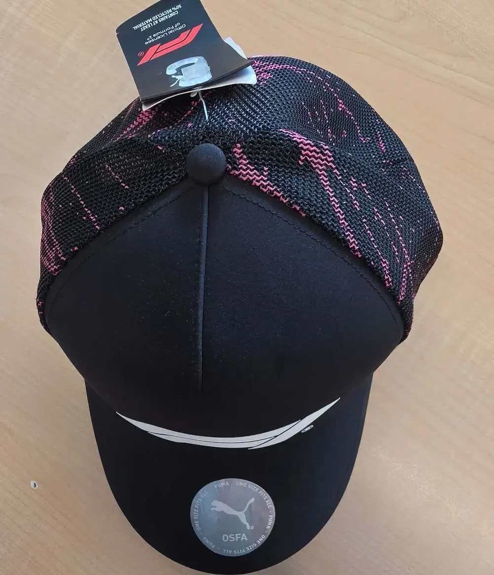 Puma Formula 1 Colour Trucker Cap Black